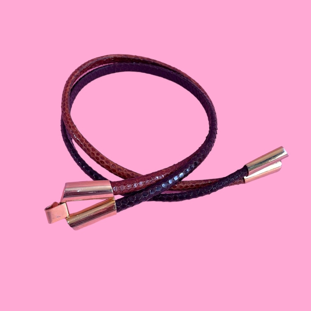 Two Tone Vintage Belt